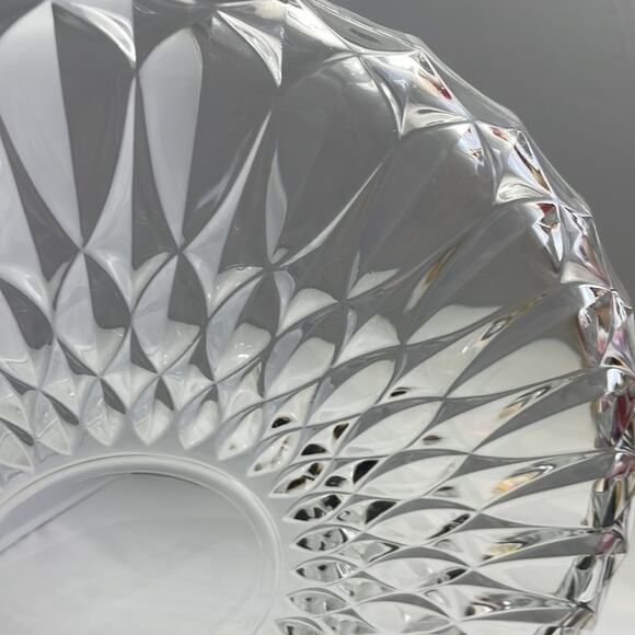 Pressed Glass 12" Cake Plate or Serving Tray - Picture 3 of 6